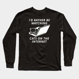 Cats On The Internet Long Sleeve T-Shirt